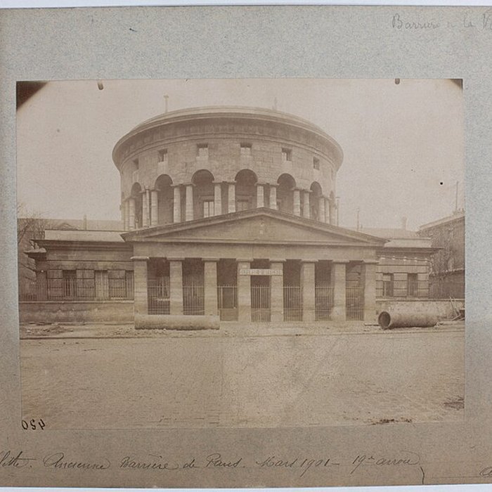 Photo de Ancienne barrière doctroi de la Villette ou rotonde de la Villette