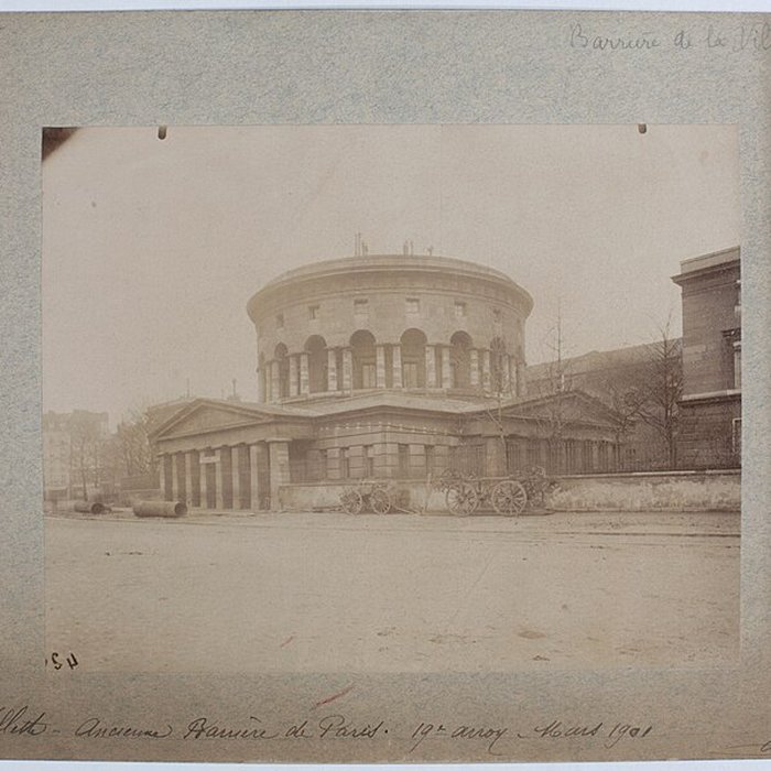 Photo de Ancienne barrière doctroi de la Villette ou rotonde de la Villette