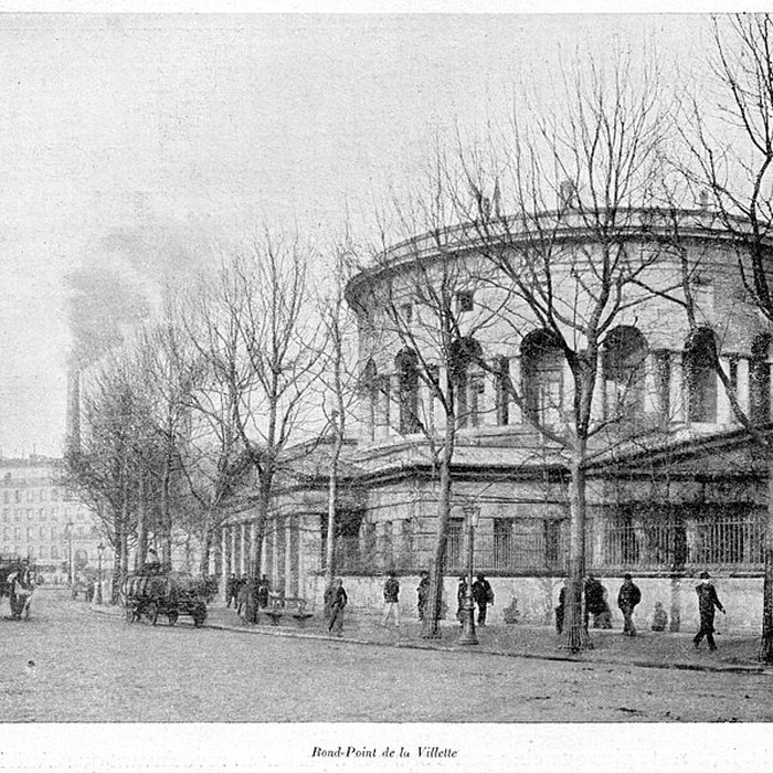Photo de Ancienne barrière doctroi de la Villette ou rotonde de la Villette