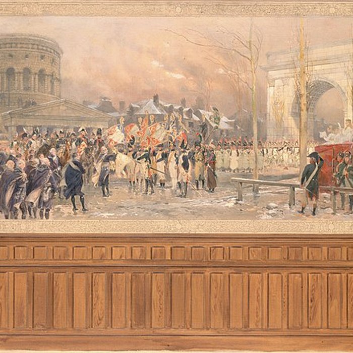 Photo de Ancienne barrière doctroi de la Villette ou rotonde de la Villette