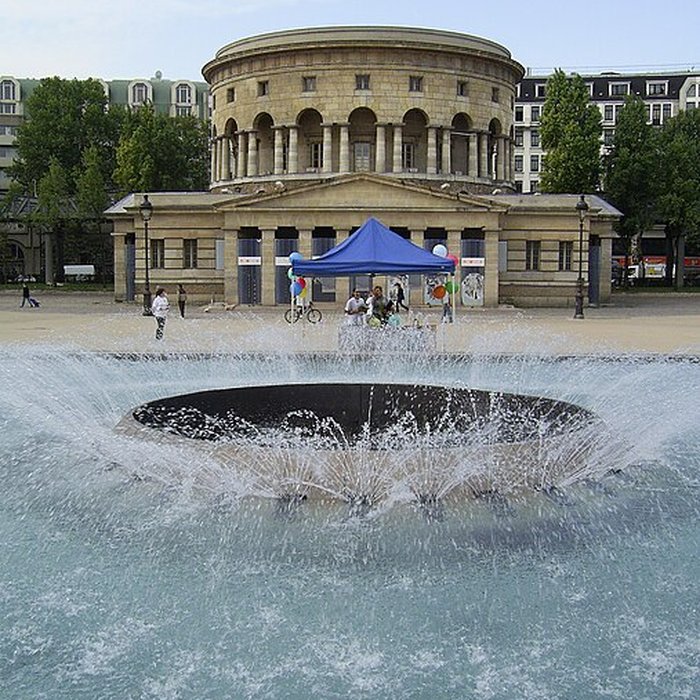 Photo de Ancienne barrière doctroi de la Villette ou rotonde de la Villette