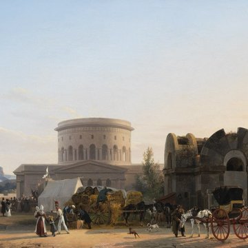 Ancienne barrière doctroi de la Villette ou rotonde de la Villette