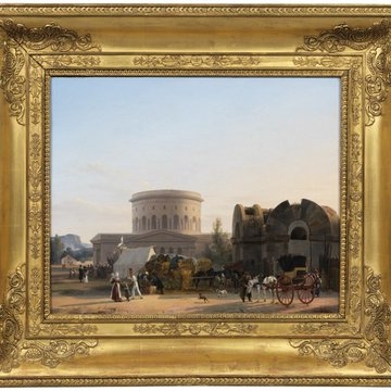 Ancienne barrière doctroi de la Villette ou rotonde de la Villette