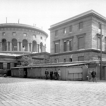 Ancienne barrière doctroi de la Villette ou rotonde de la Villette