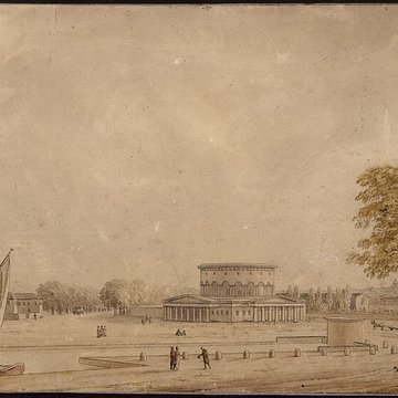 Ancienne barrière doctroi de la Villette ou rotonde de la Villette