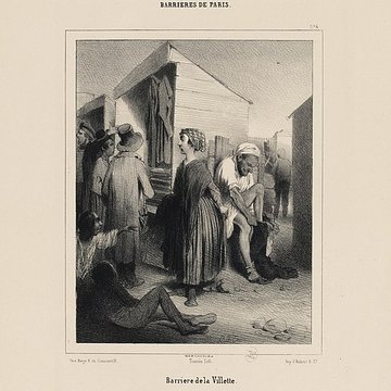 Ancienne barrière doctroi de la Villette ou rotonde de la Villette