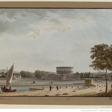 Ancienne barrière doctroi de la Villette ou rotonde de la Villette