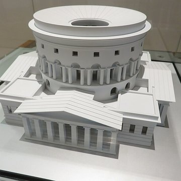 Ancienne barrière doctroi de la Villette ou rotonde de la Villette