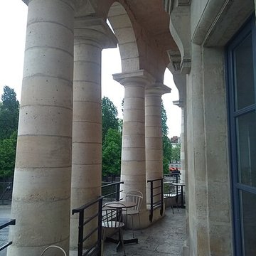 Ancienne barrière doctroi de la Villette ou rotonde de la Villette