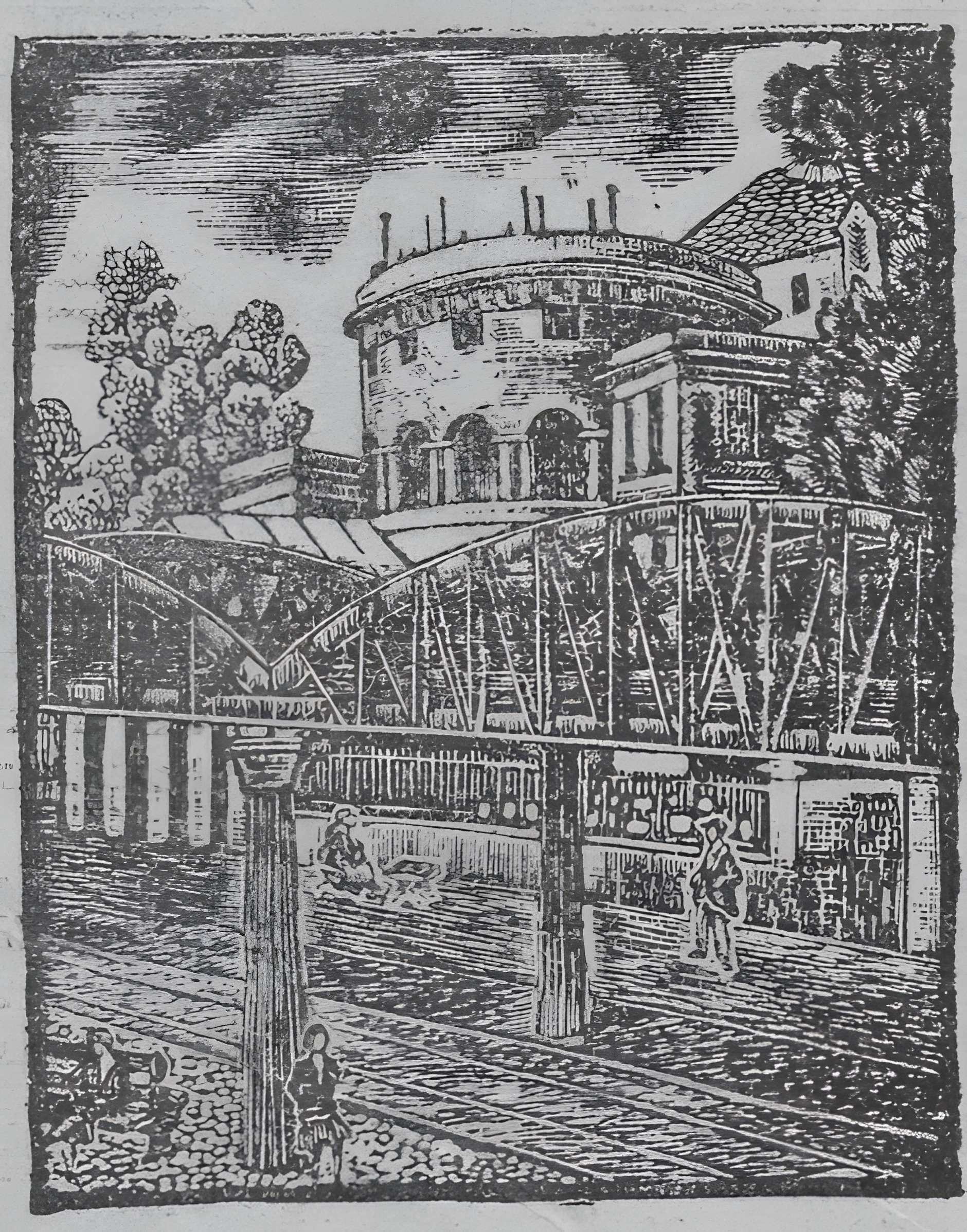 Ancienne barrière d'octroi de la Villette ou rotonde de la Villette