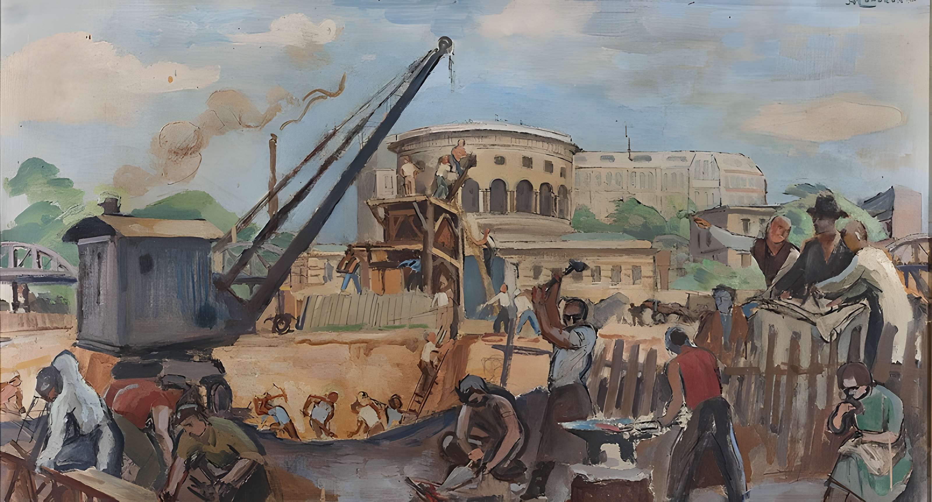 Ancienne barrière d'octroi de la Villette ou rotonde de la Villette