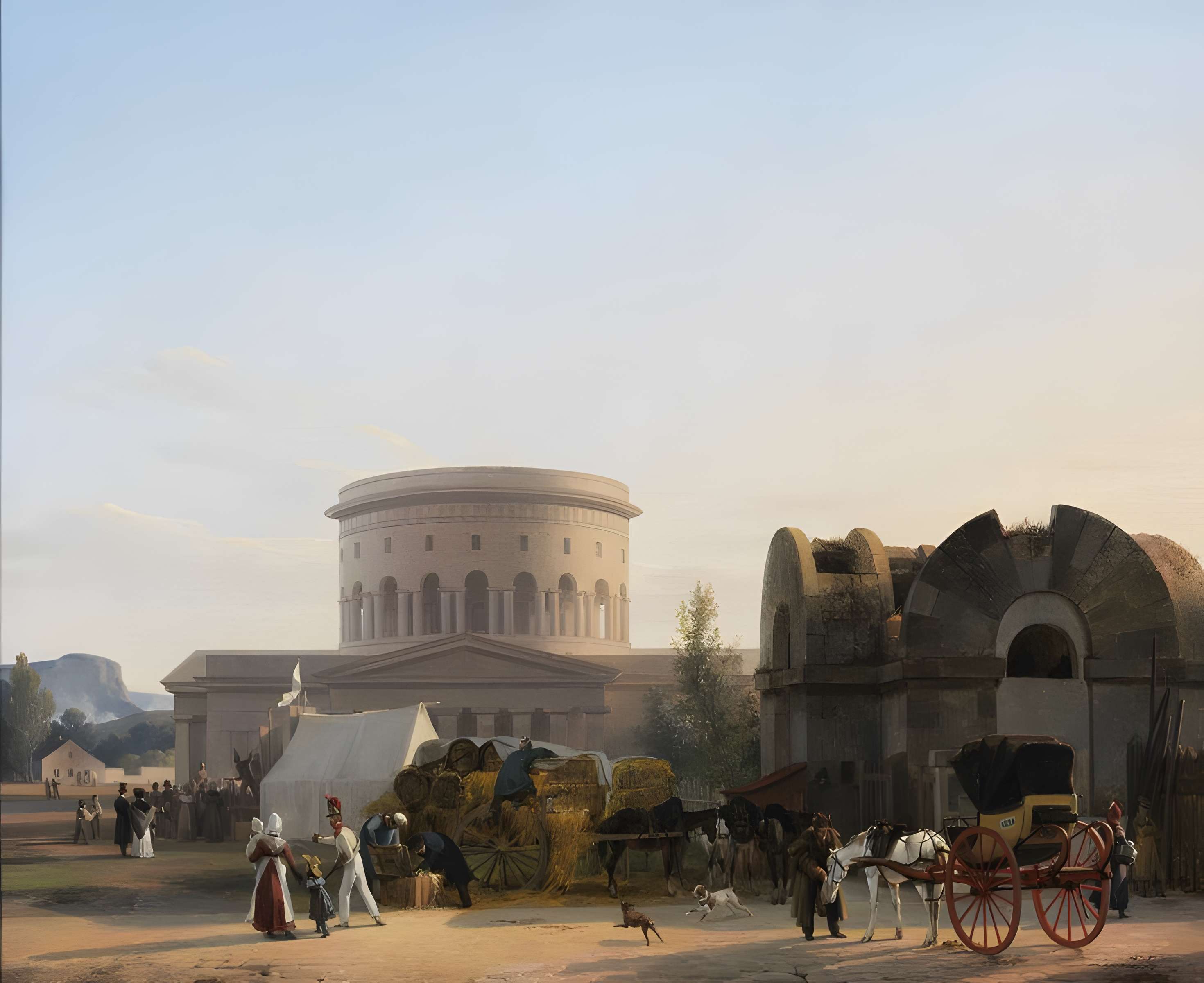 Ancienne barrière d'octroi de la Villette ou rotonde de la Villette