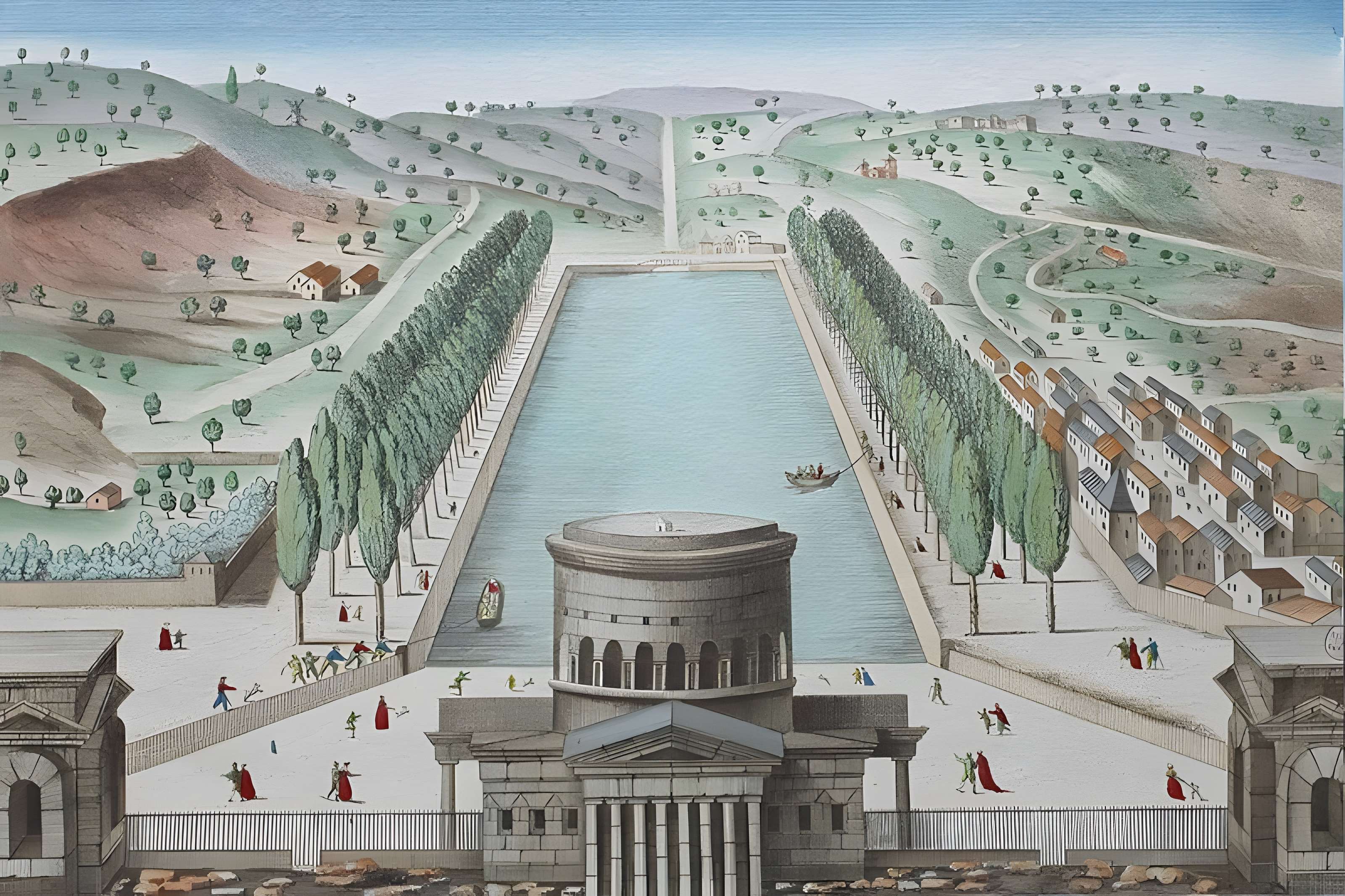 Ancienne barrière d'octroi de la Villette ou rotonde de la Villette