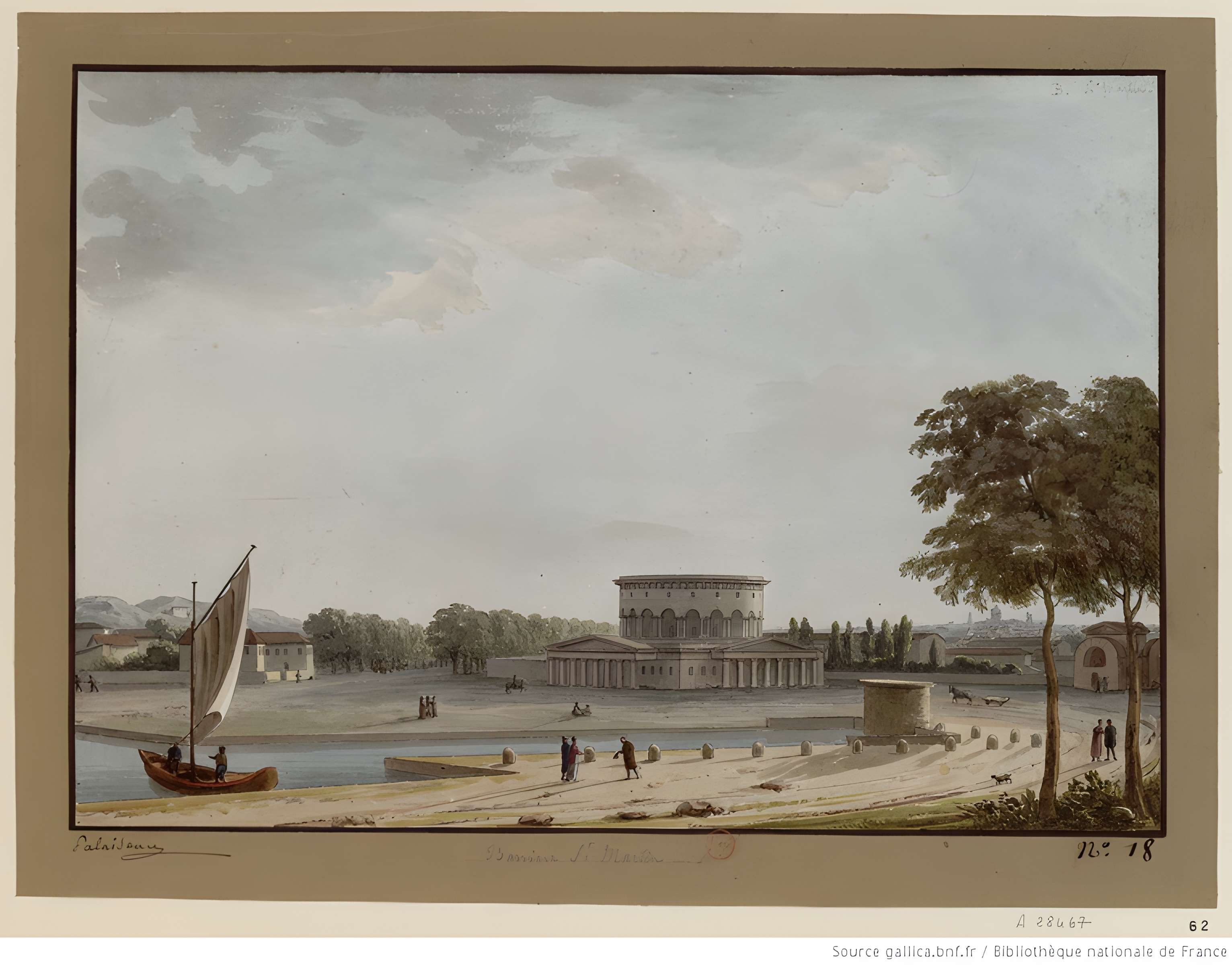 Ancienne barrière d'octroi de la Villette ou rotonde de la Villette