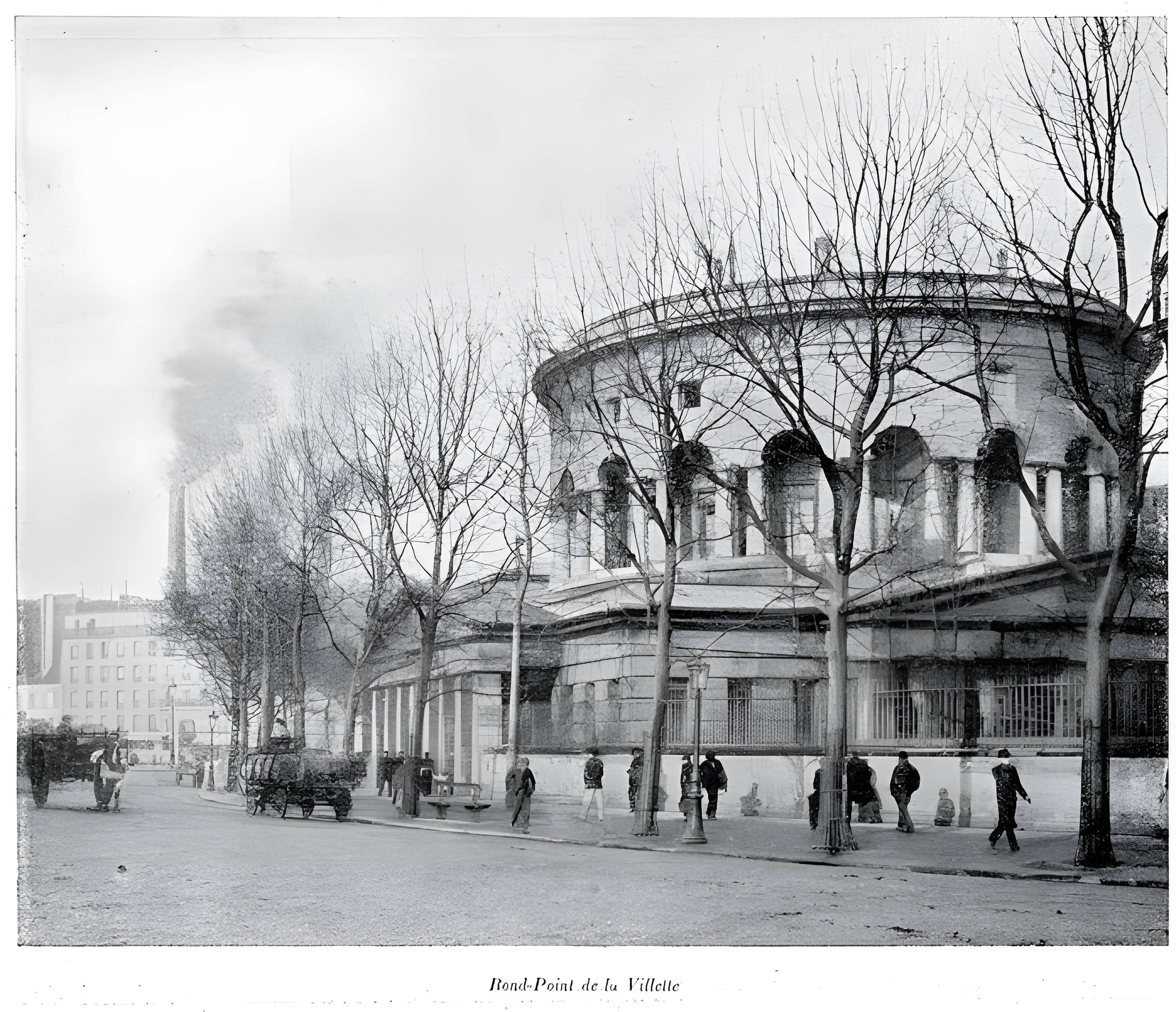 Ancienne barrière d'octroi de la Villette ou rotonde de la Villette