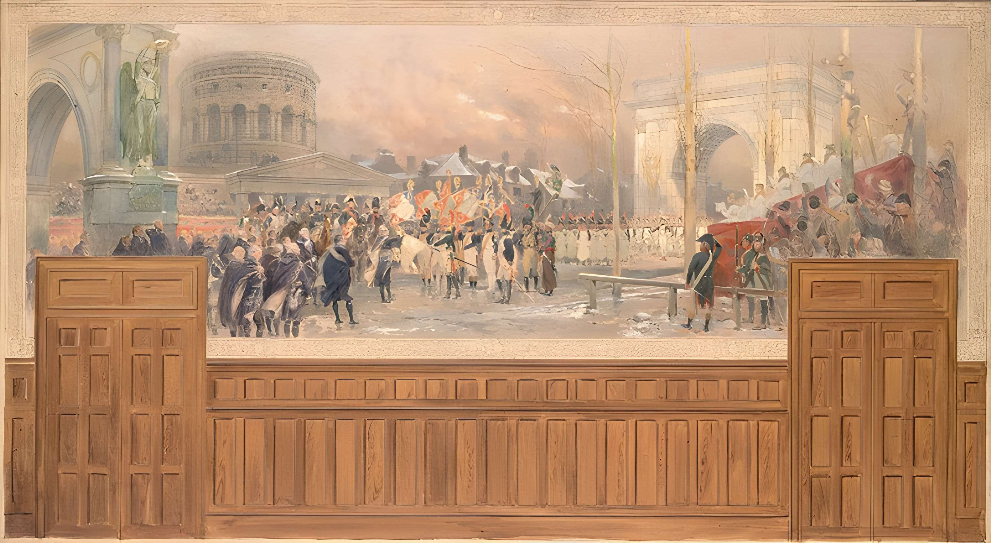 Ancienne barrière d'octroi de la Villette ou rotonde de la Villette