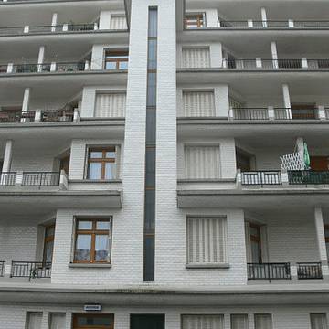 Immeuble et piscine des Amiraux - Paris 18ème
