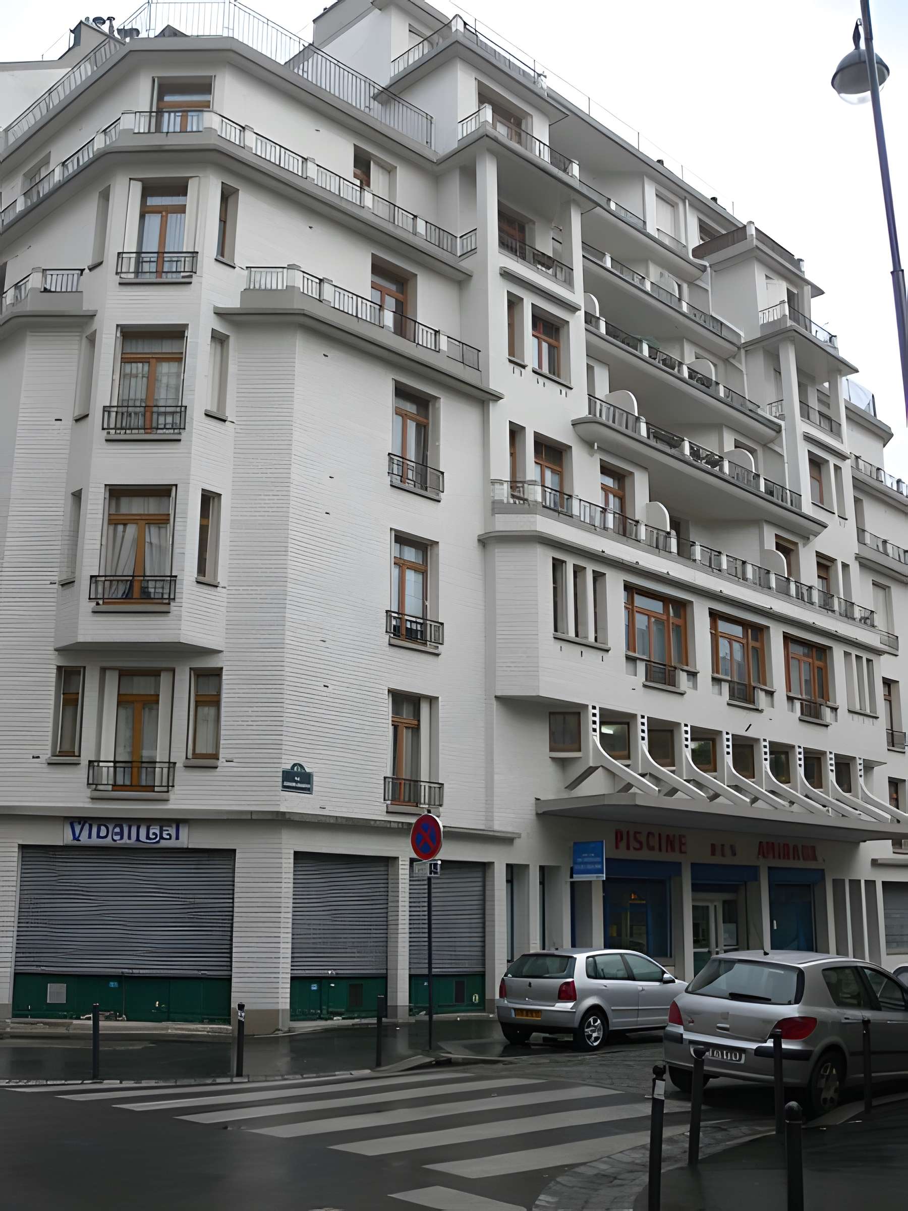 Immeuble et piscine des Amiraux - Paris 18ème 
