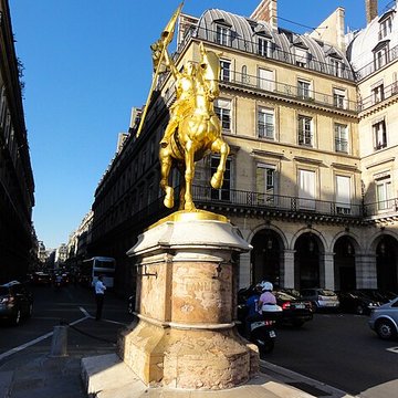 Statue de Jeanne dArc à Paris