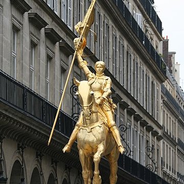 Statue de Jeanne dArc à Paris