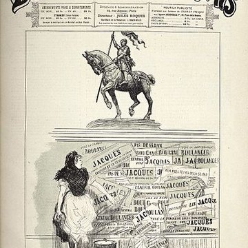 Statue de Jeanne dArc à Paris