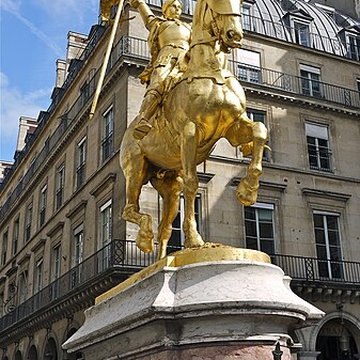 Statue de Jeanne dArc à Paris