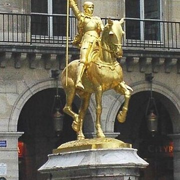 Statue de Jeanne dArc à Paris