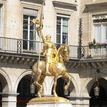 Statue de Jeanne dArc à Paris