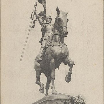 Statue de Jeanne dArc à Paris