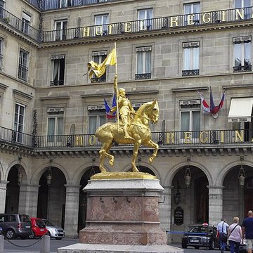 Statue de Jeanne dArc à Paris