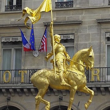 Statue de Jeanne dArc à Paris