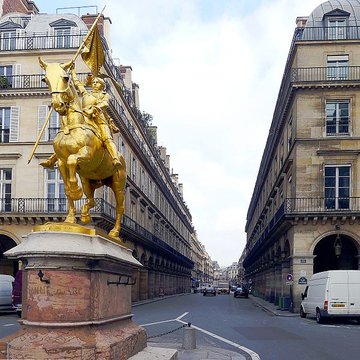 Statue de Jeanne dArc à Paris