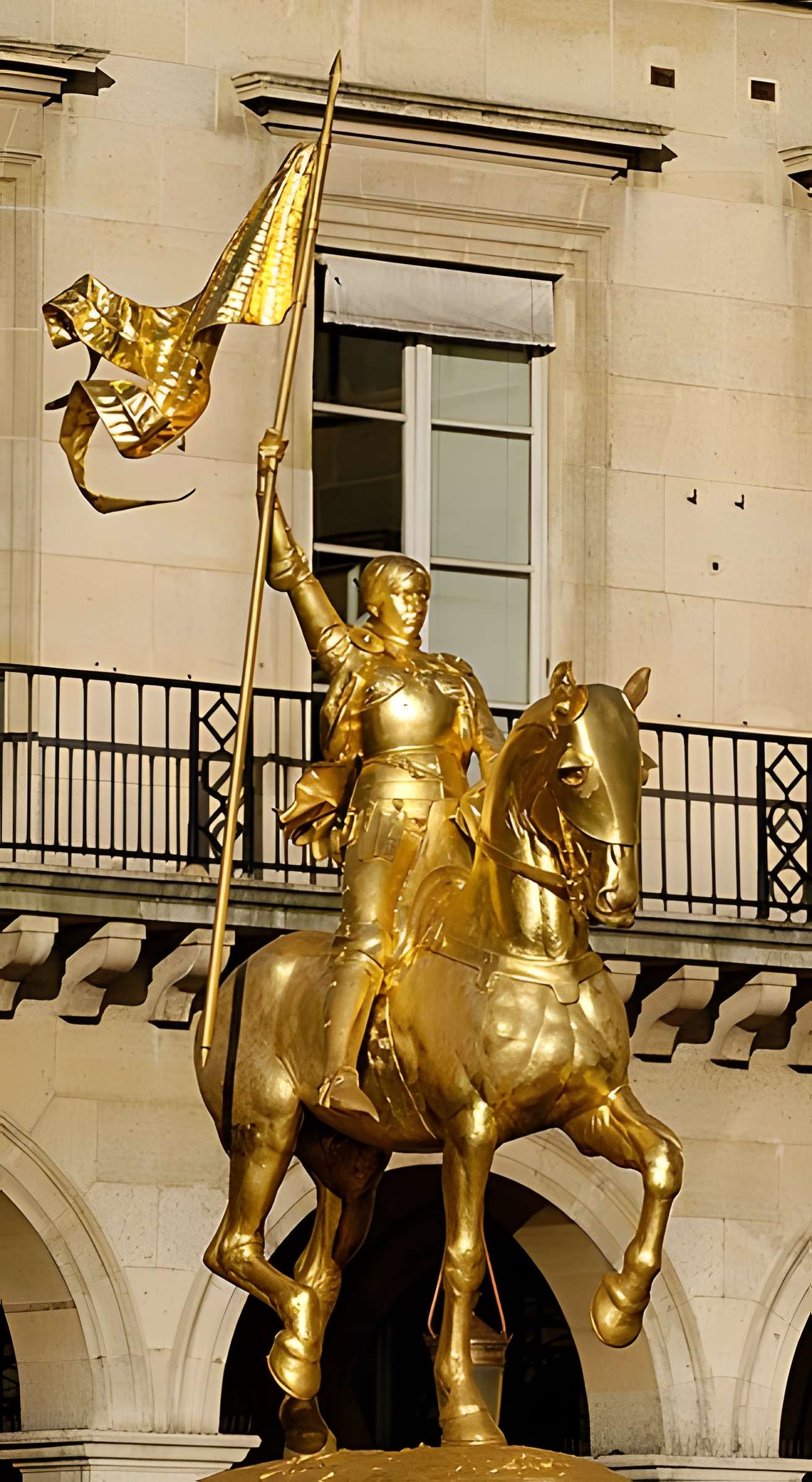 Statue de Jeanne d'Arc à Paris