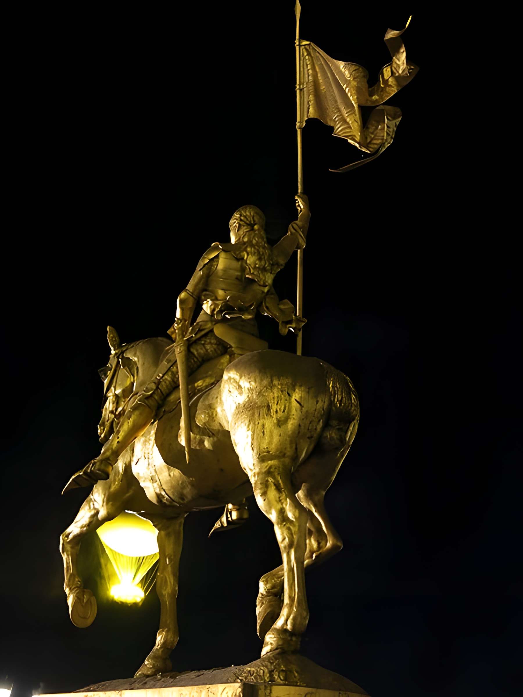 Statue de Jeanne d'Arc à Paris