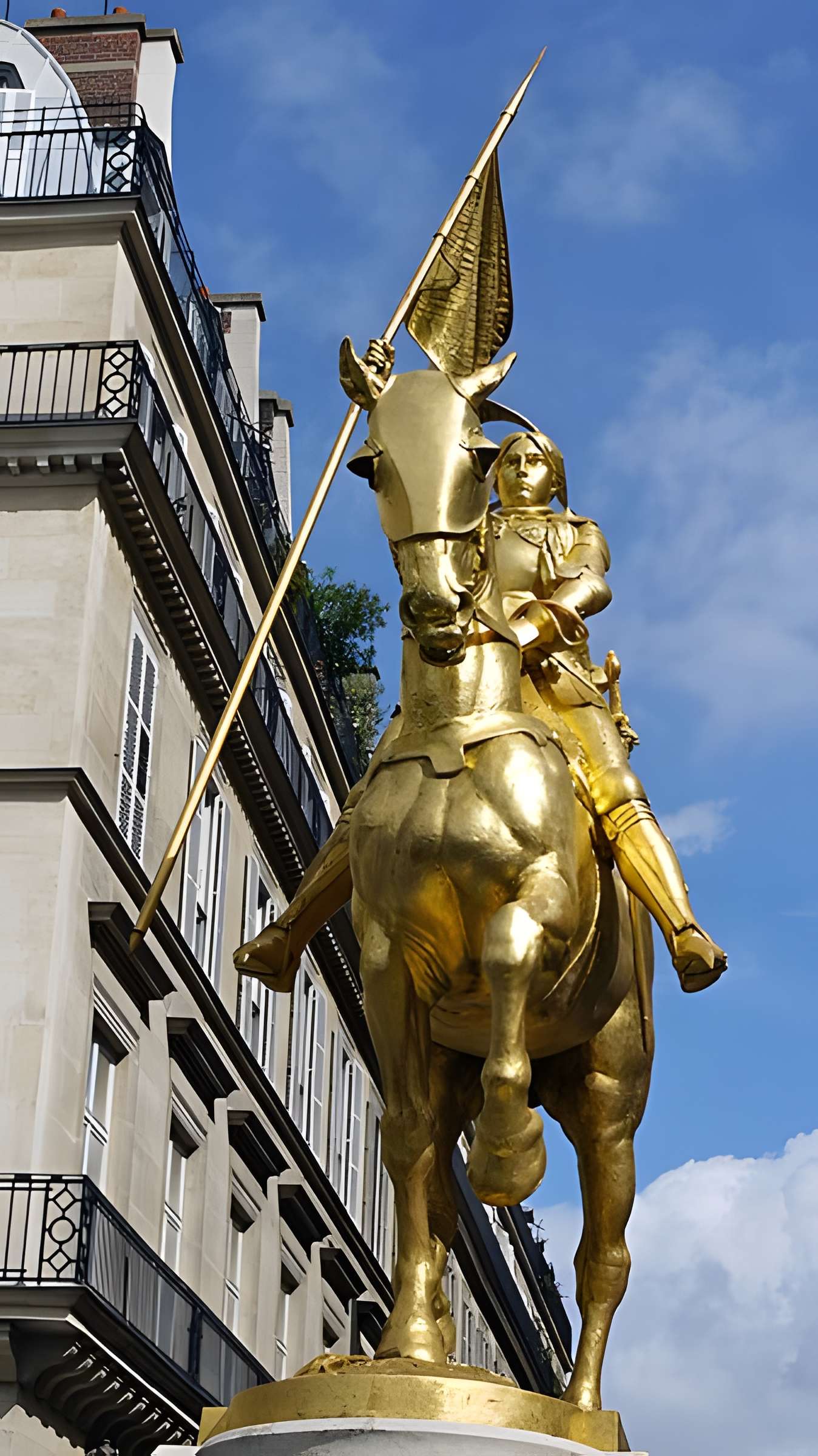 Statue de Jeanne d'Arc à Paris