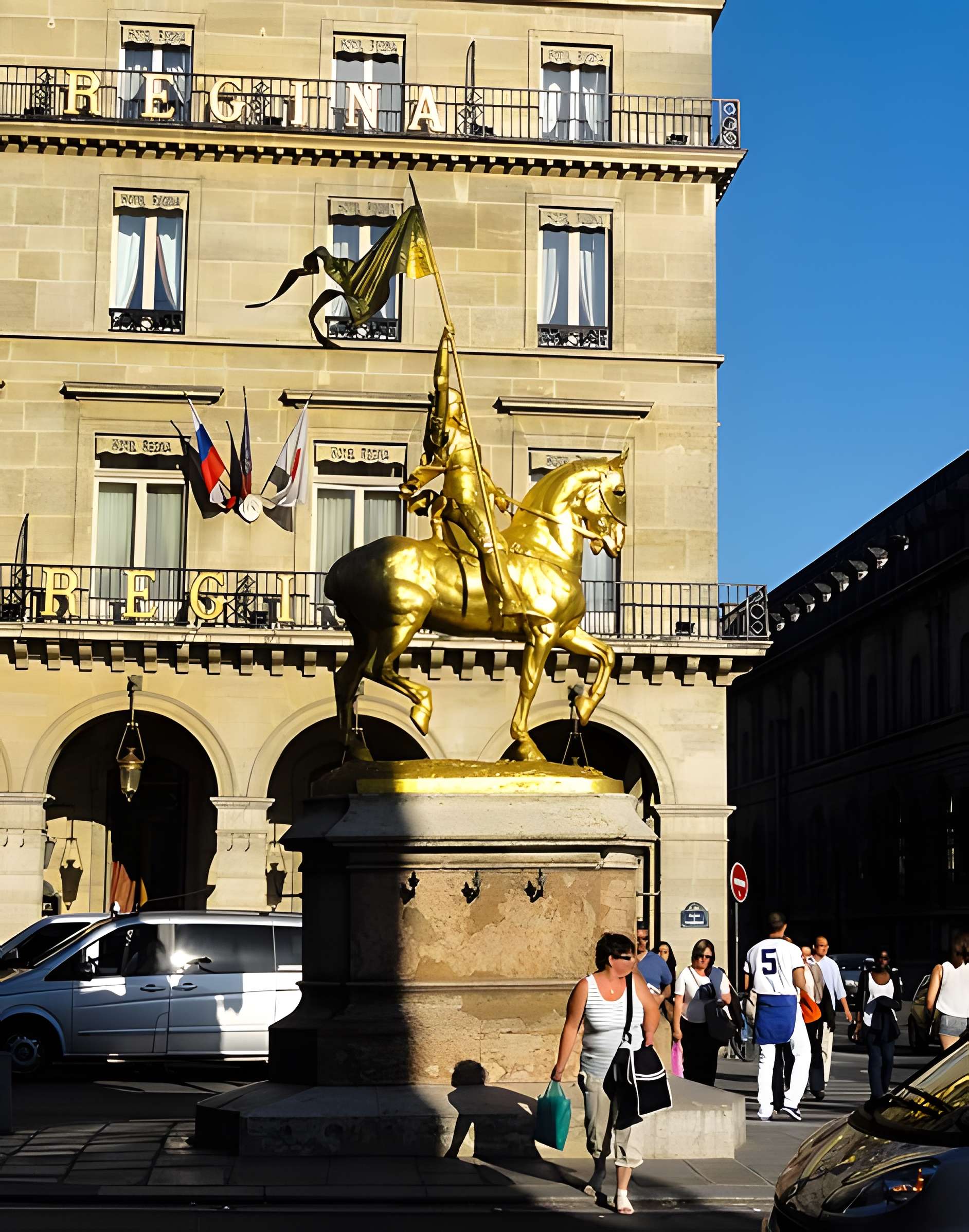 Statue de Jeanne d'Arc à Paris