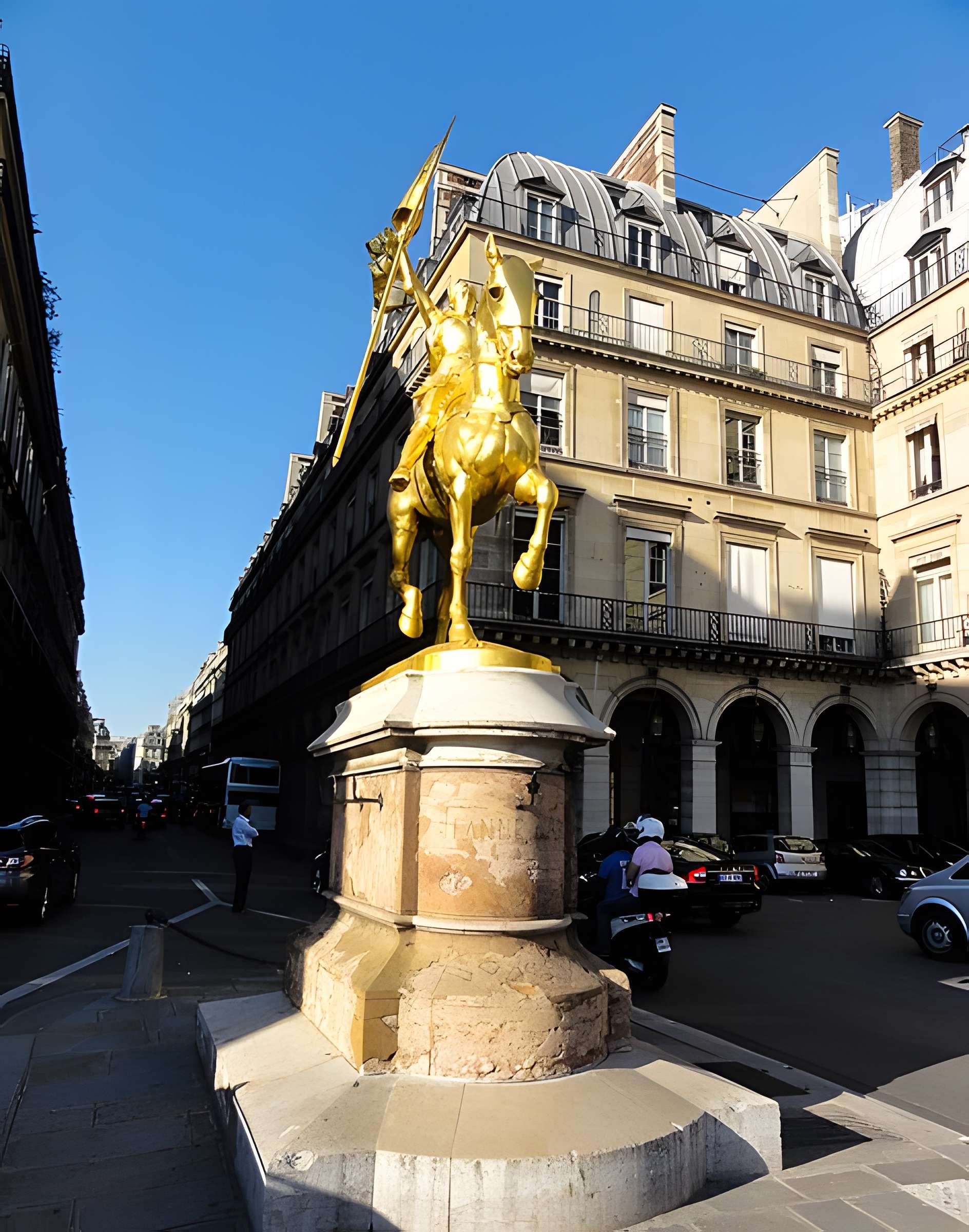 Statue de Jeanne d'Arc à Paris