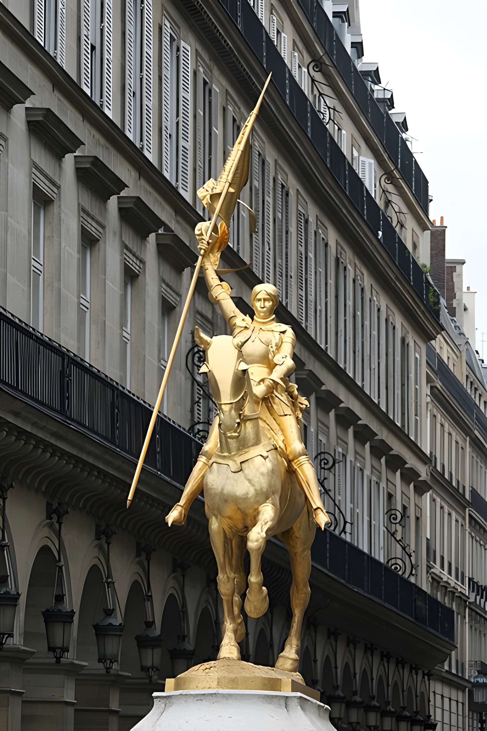 Statue de Jeanne d'Arc à Paris