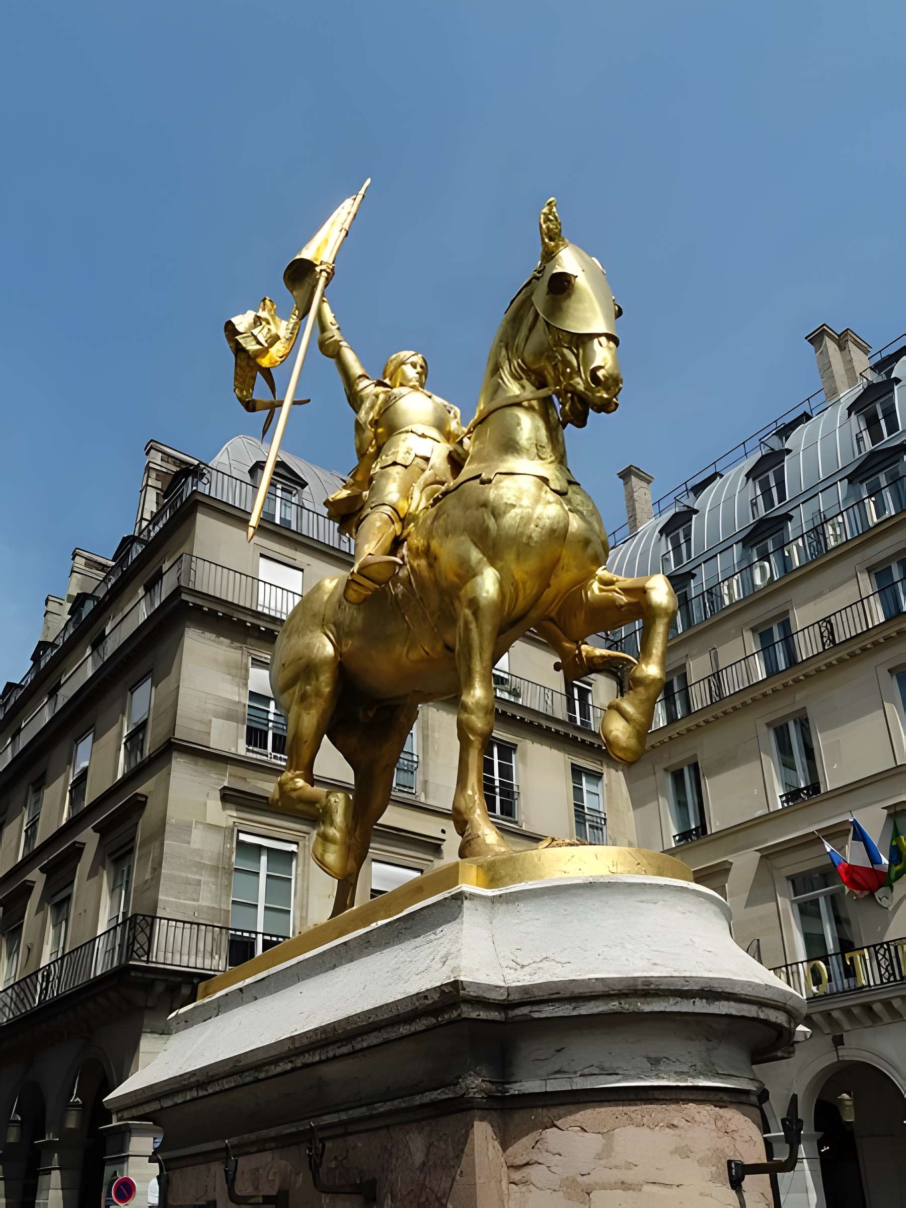 Statue de Jeanne d'Arc à Paris