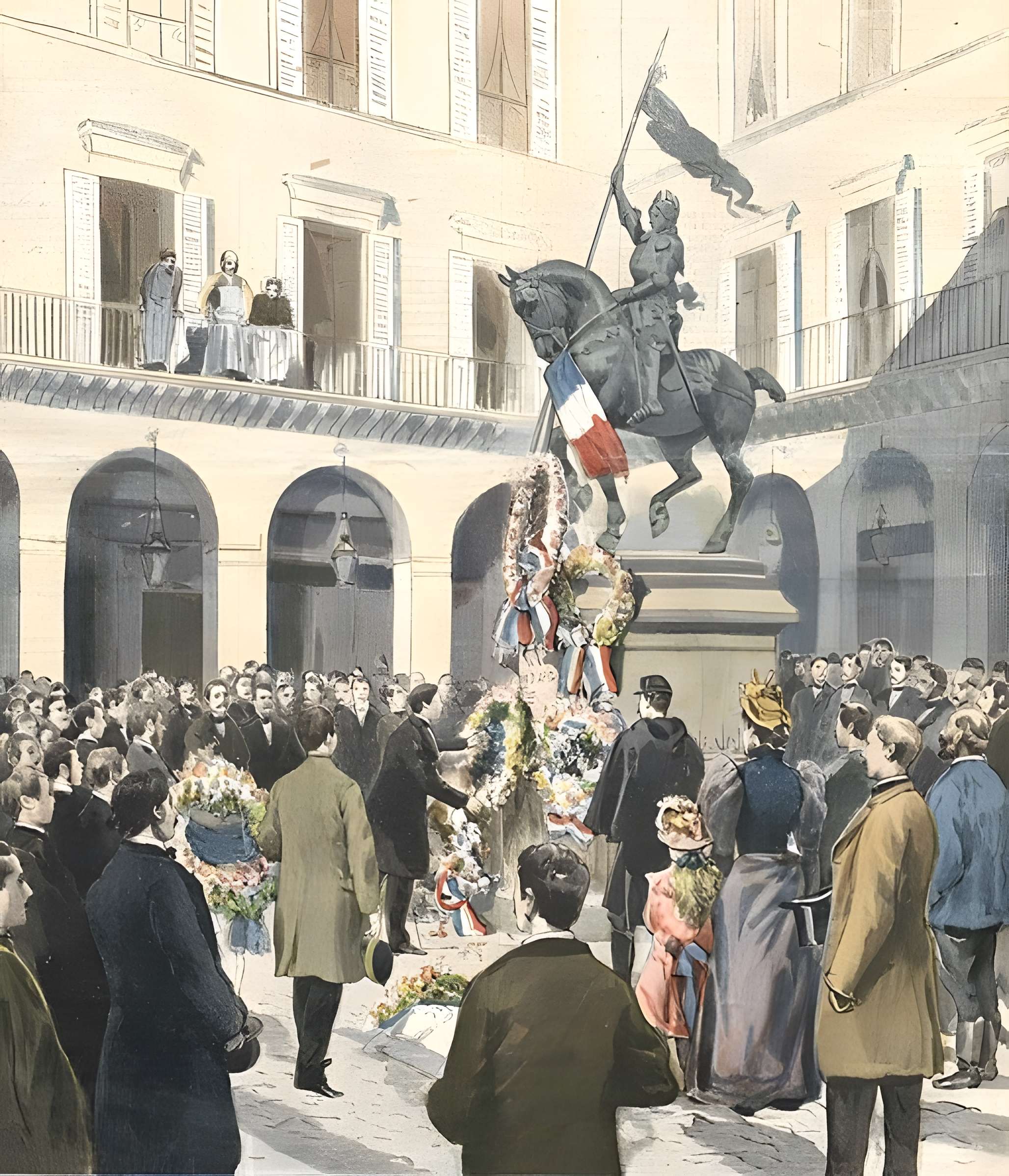 Statue de Jeanne d'Arc à Paris