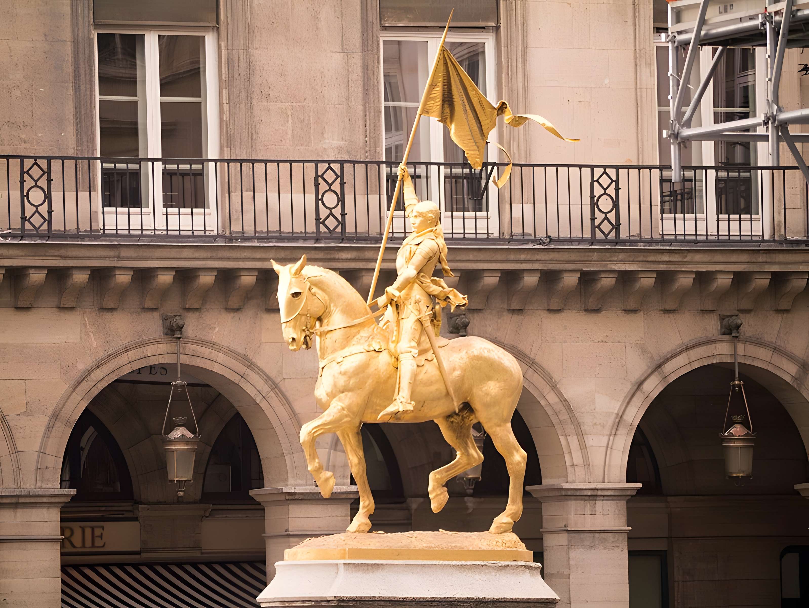 Statue de Jeanne d'Arc à Paris