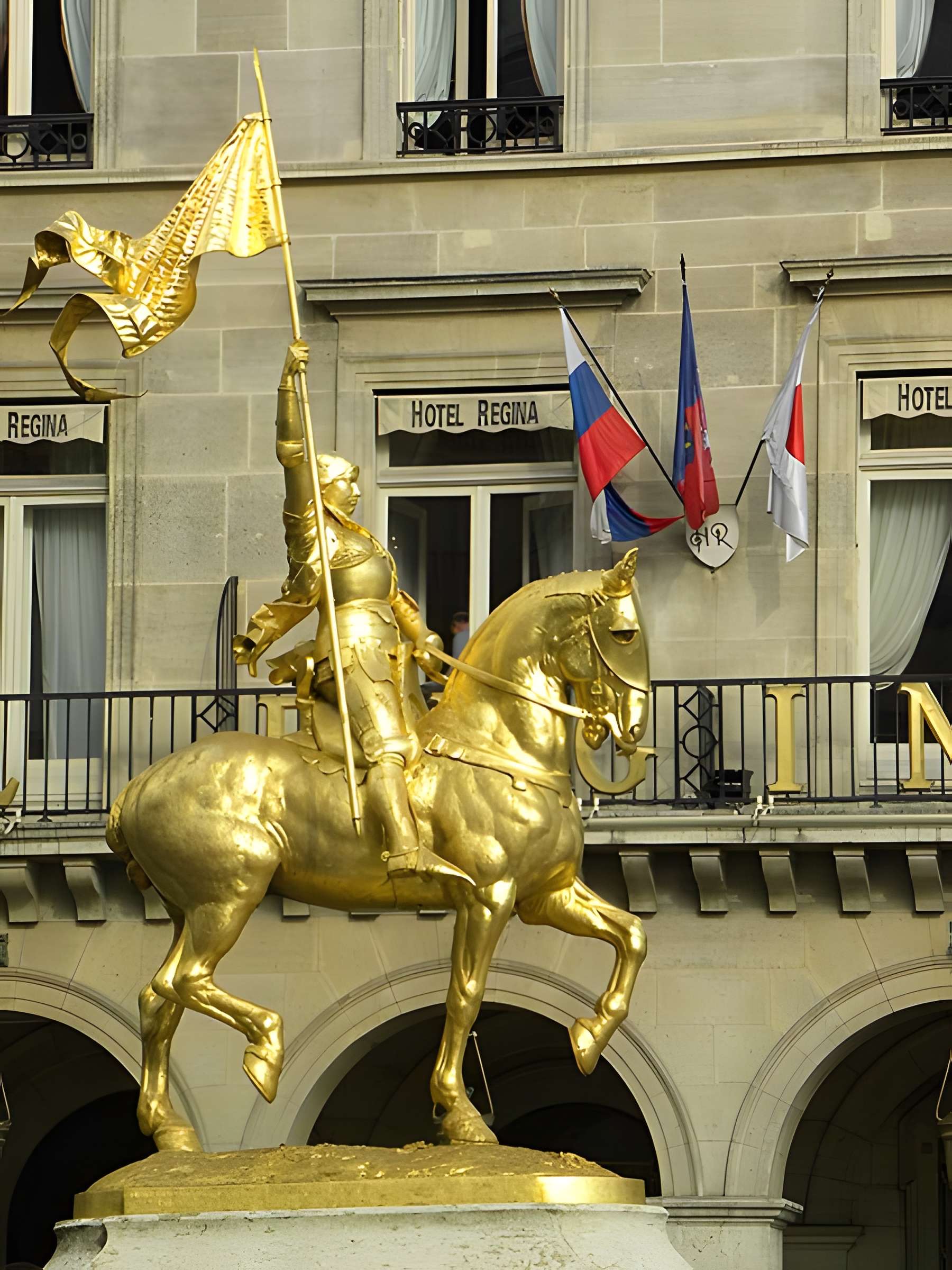 Statue de Jeanne d'Arc à Paris