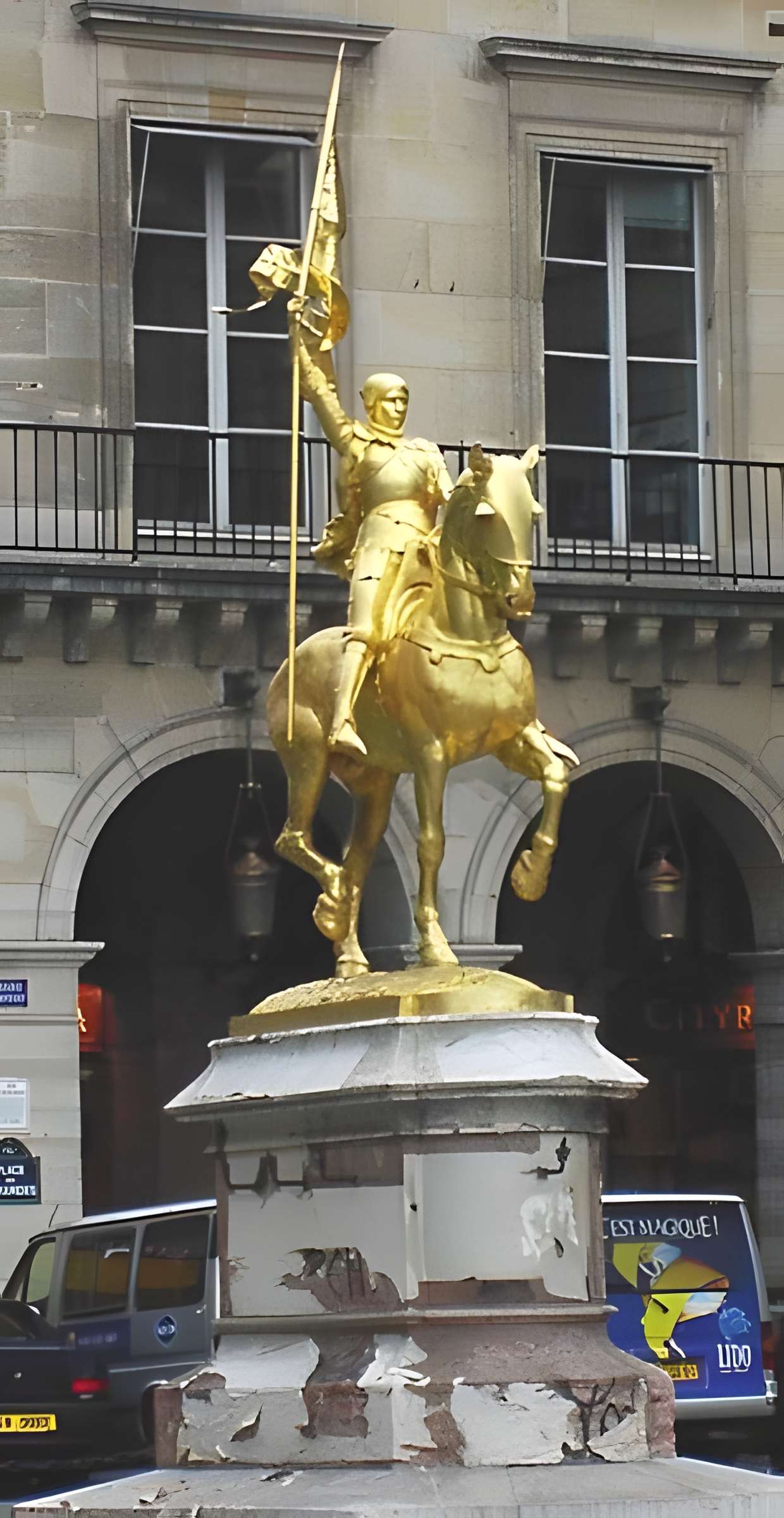 Statue de Jeanne d'Arc à Paris