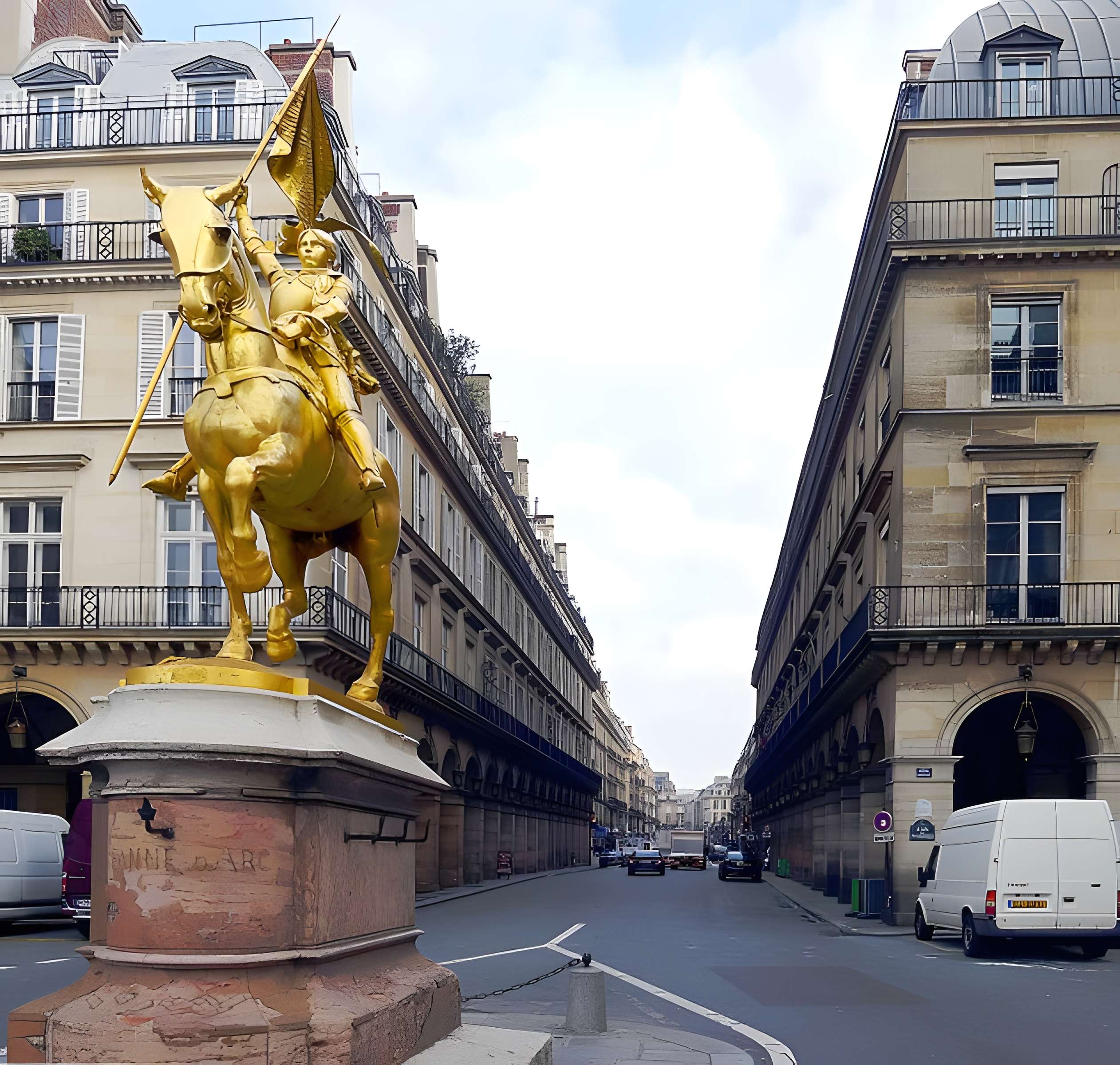 Statue de Jeanne d'Arc à Paris