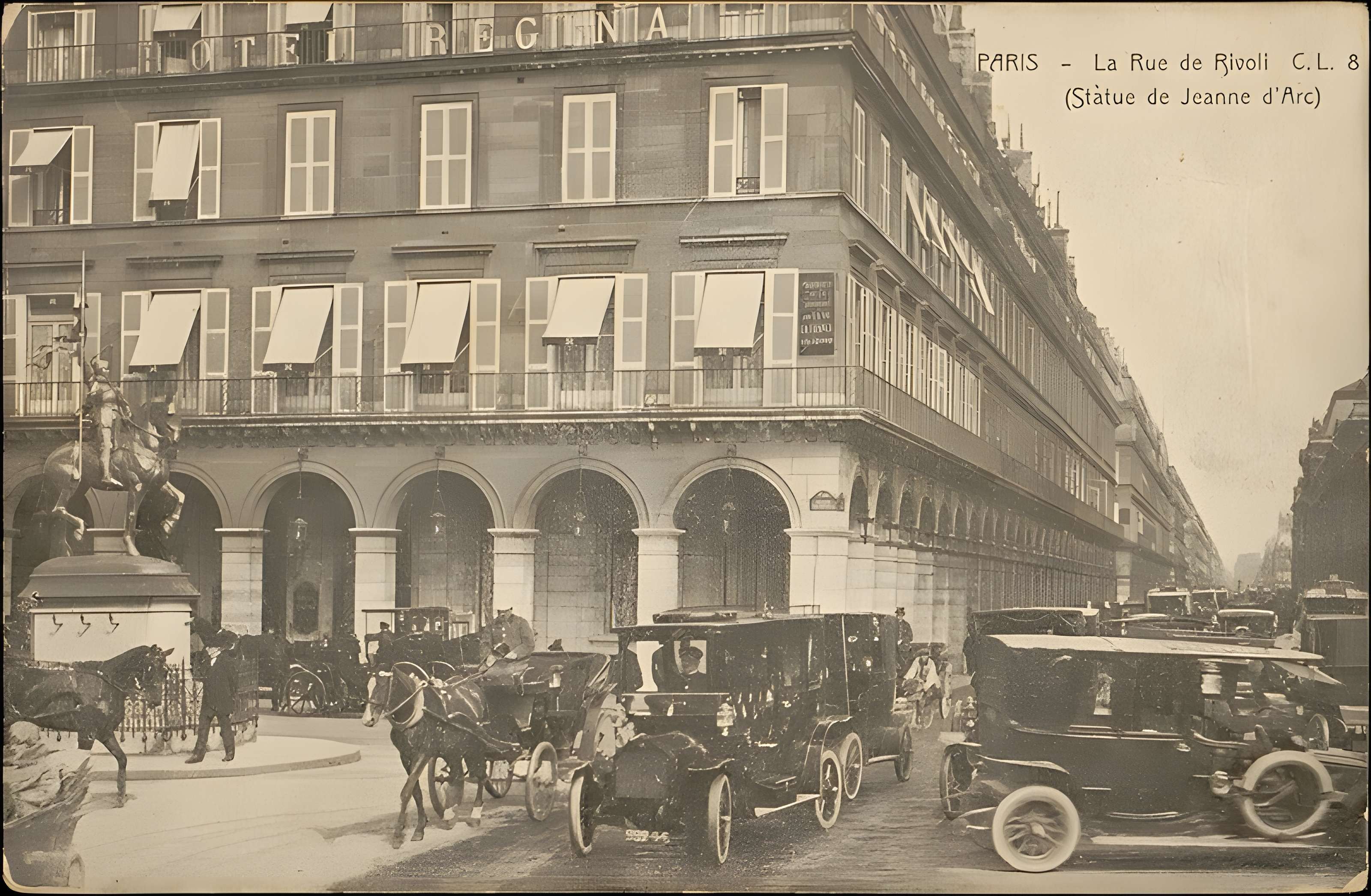 Statue de Jeanne d'Arc à Paris