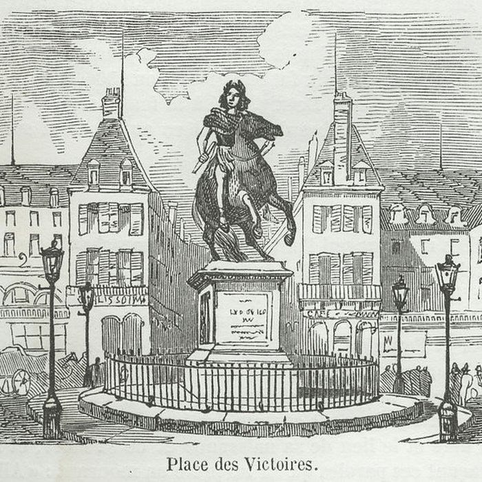 Photo de Statue équestre de Louis XIV à Paris