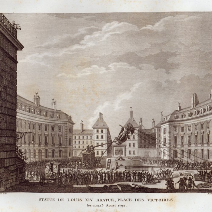 Photo de Statue équestre de Louis XIV à Paris