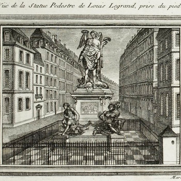 Photo de Statue équestre de Louis XIV à Paris