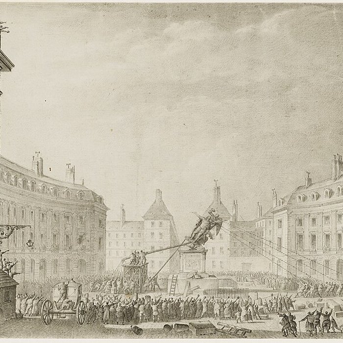 Photo de Statue équestre de Louis XIV à Paris