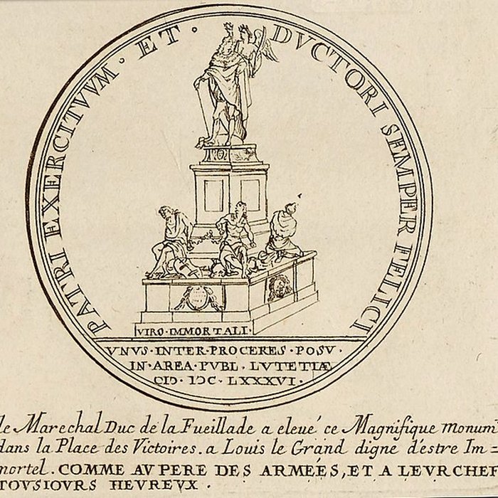 Photo de Statue équestre de Louis XIV à Paris